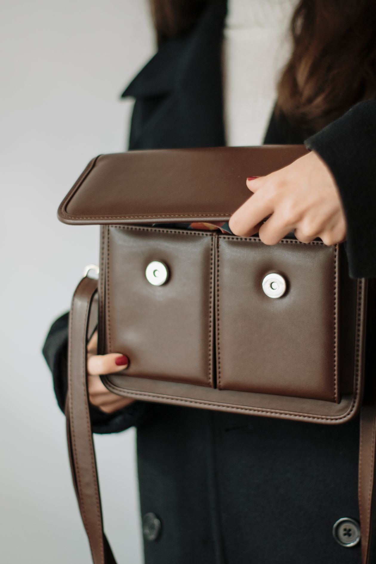 Cartera de cuero