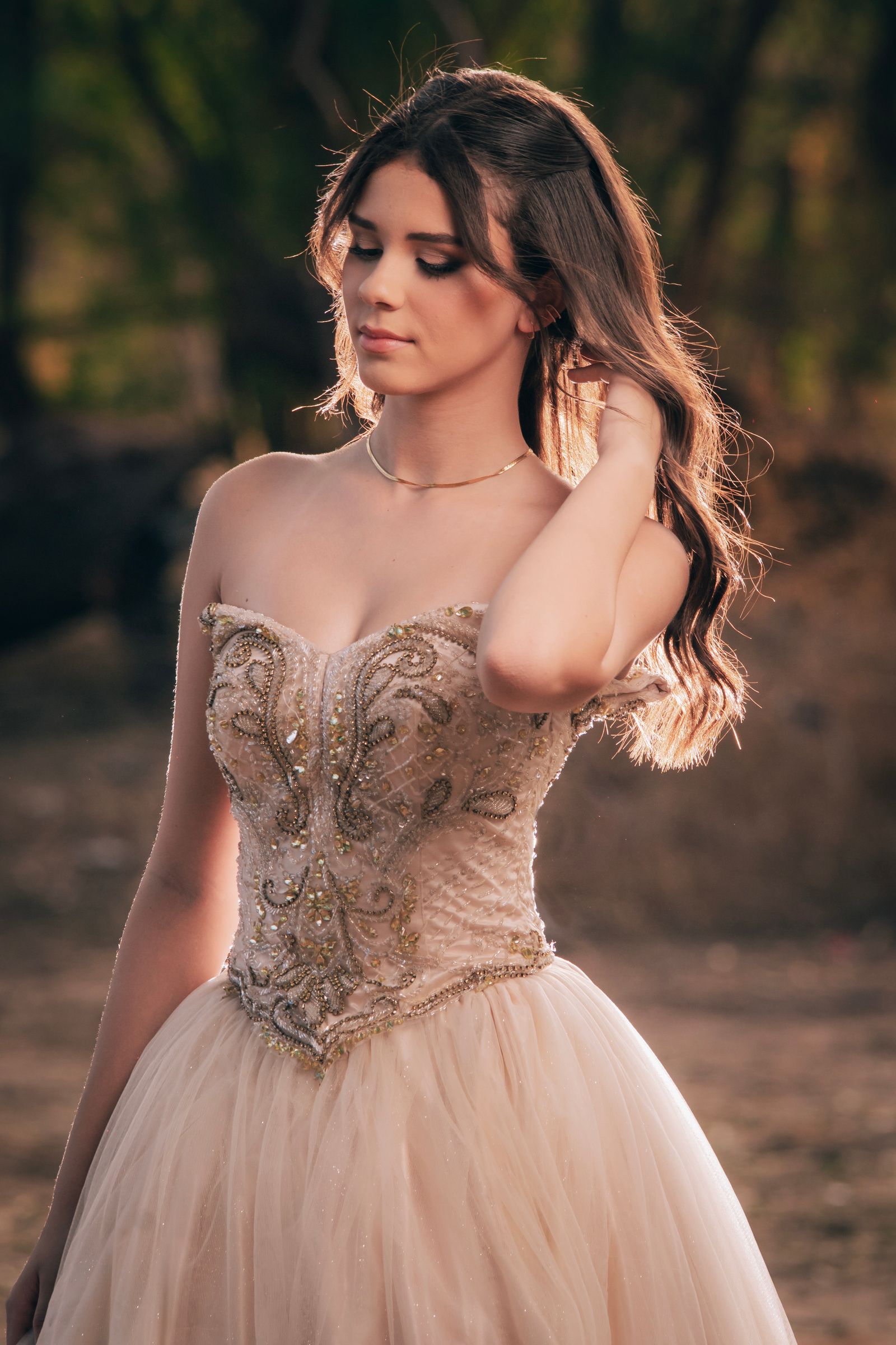 Vestido de prom elegante