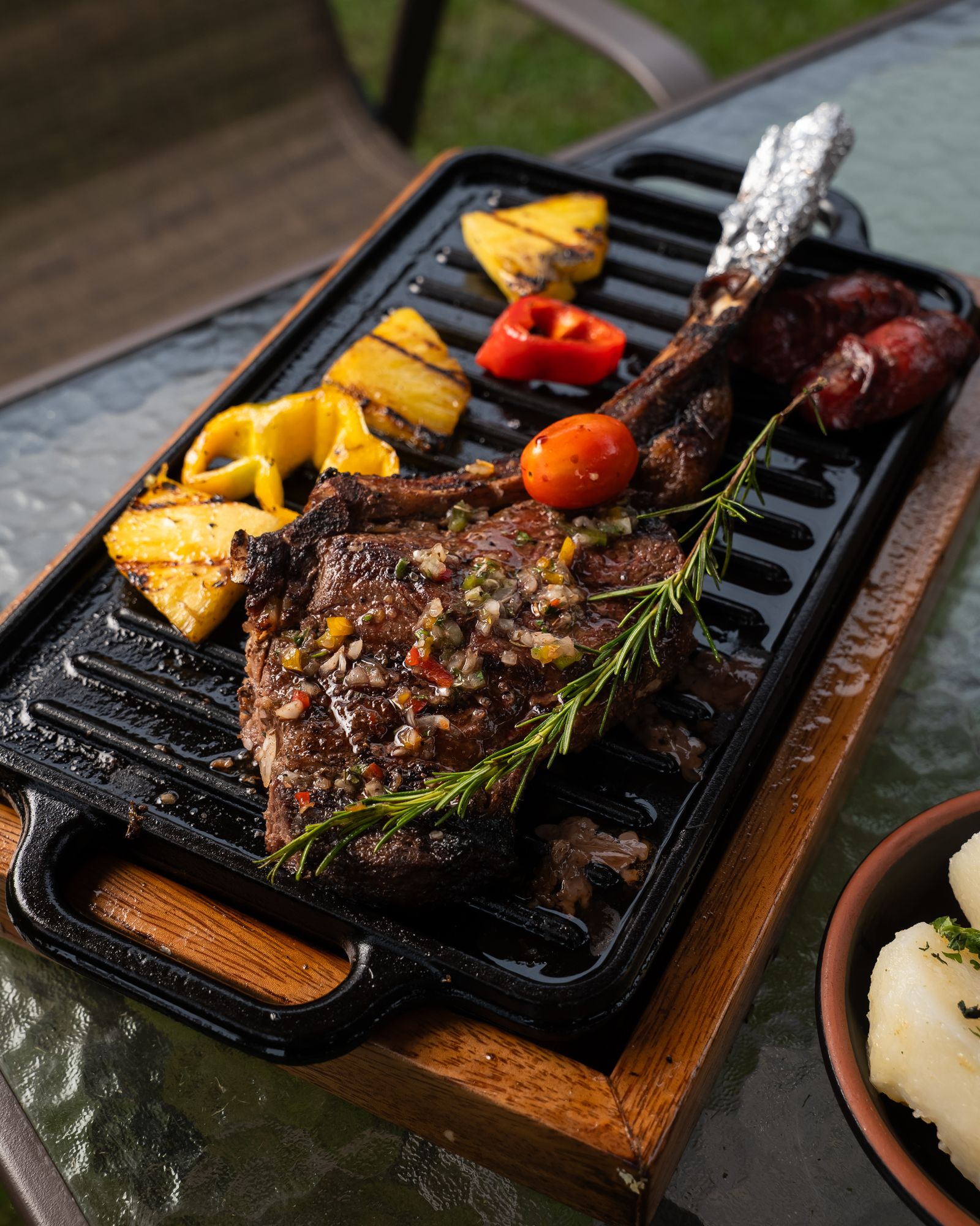 Plato a la parrilla