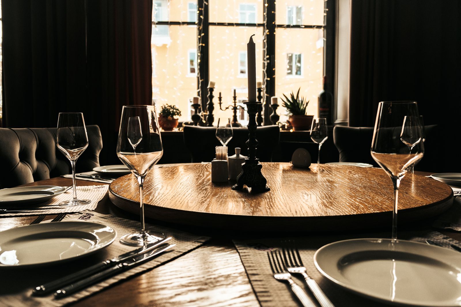 Salón elegante del restaurante